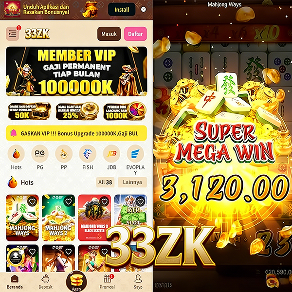 33ZK - Situs Resmi Slot Online dan Pilihan Game PG Soft