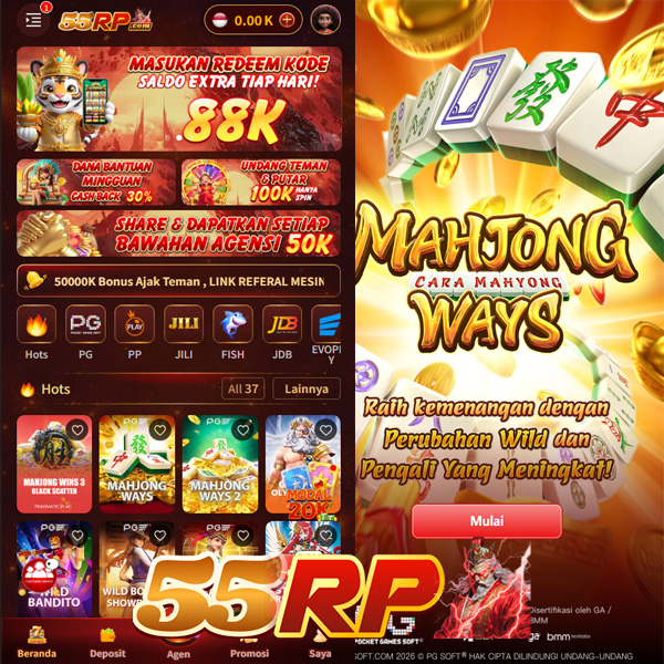 55RP - Platform Game Online dengan Beragam Pilihan Permainan Seru