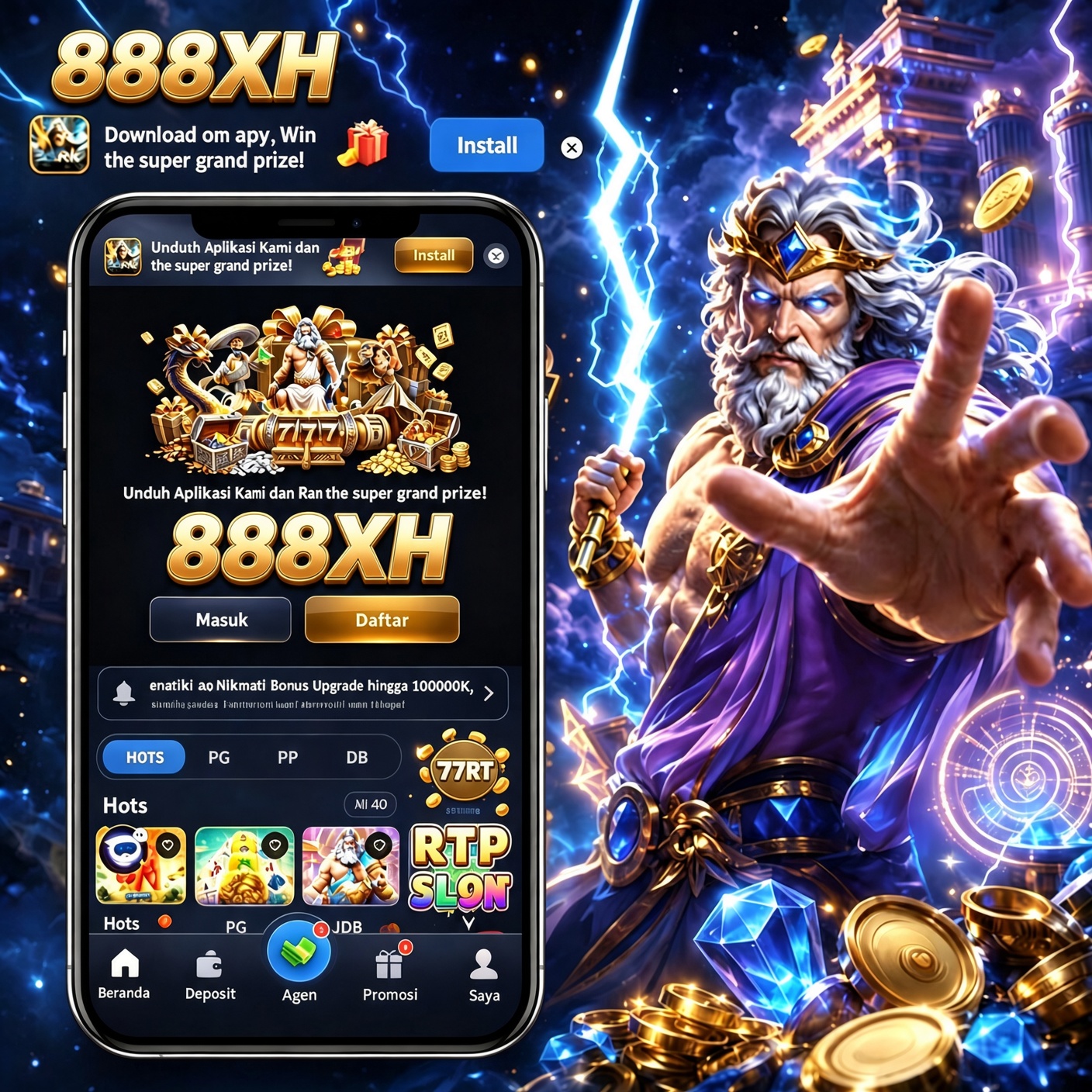 888XH - Permainan Slot Online