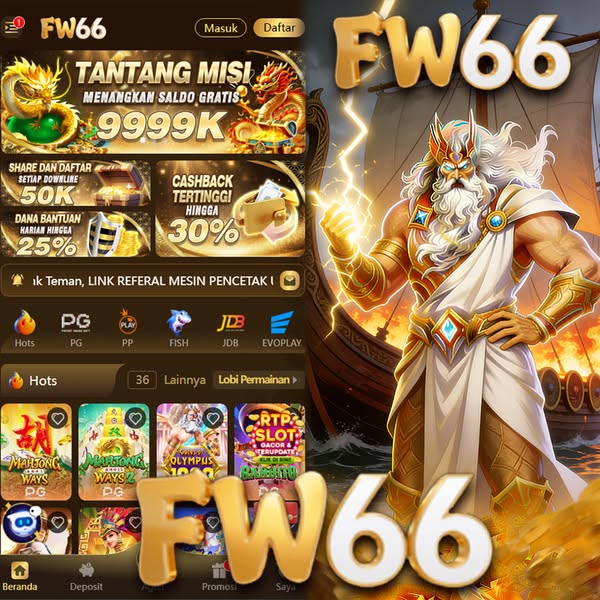 FW66 - Situs Resmi Slot Online dan Pilihan Game PG Soft