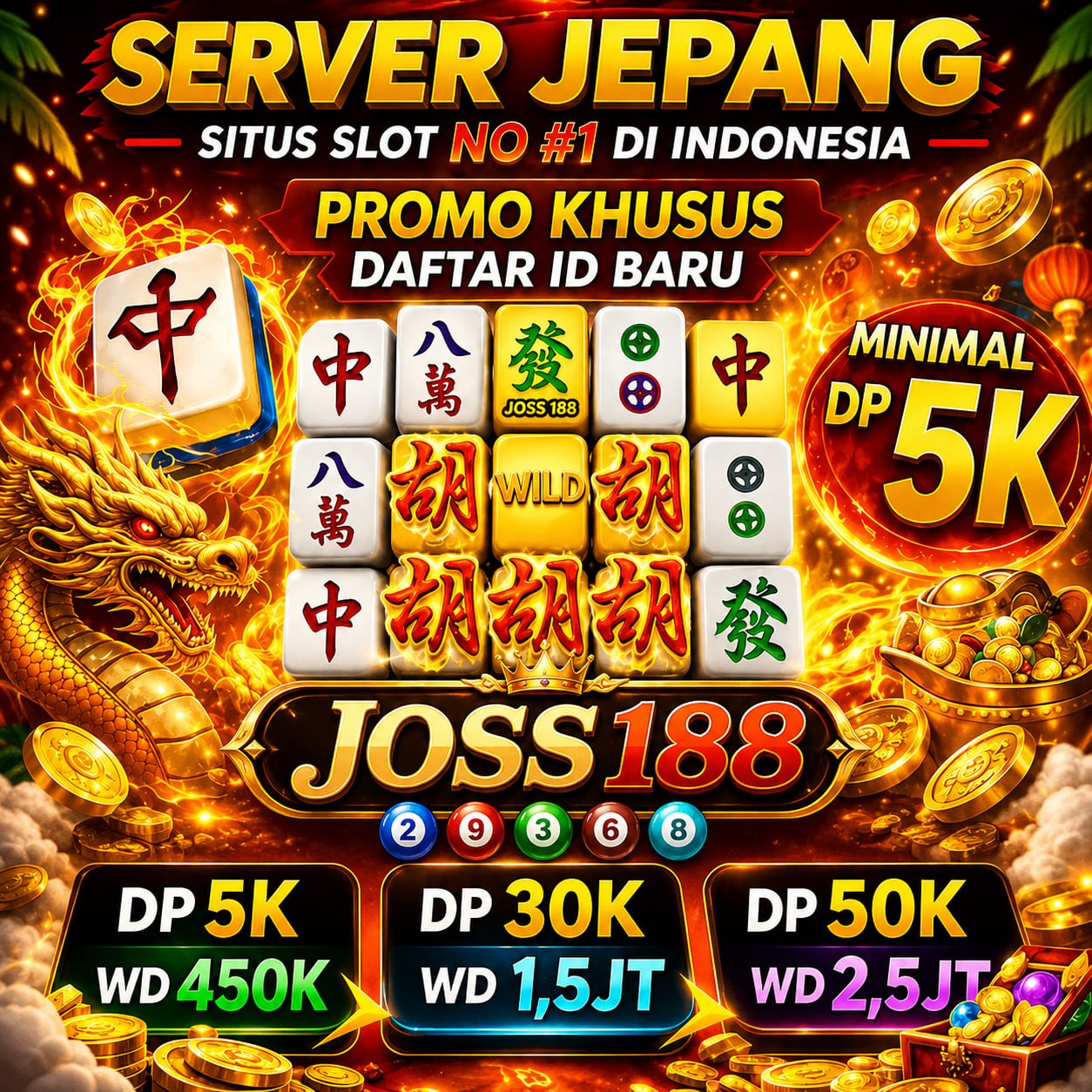JOSS188 - Game Slot Online dengan Beragam Tema dan Fitur Bonus